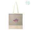 Thumbnail image for  Split Recycled Grey Cotton Twill Convention Tote