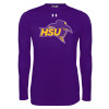 Thumbnail image for  Under Armour Purple Long Sleeve Tech Tee