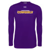 Thumbnail image for  Under Armour Purple Long Sleeve Tech Tee