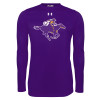 Thumbnail image for  Under Armour Purple Long Sleeve Tech Tee