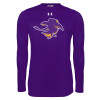 Thumbnail image for  Under Armour Purple Long Sleeve Tech Tee