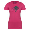 Thumbnail image for  Next Level Womens Fuchsia Boyfriend Tee
