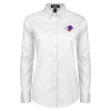 Thumbnail image for  Womens White Twill Button Down Long Sleeve
