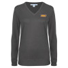 Thumbnail image for  Womens Charcoal Heather VNeck Sweater