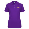 Thumbnail image for  Womens Silk Touch Purple Pique Polo