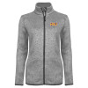 Thumbnail image for  Womens Grey Heather Fleece Jacket