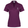 Thumbnail image for  Womens Purple Performance Fine Jacquard Polo