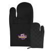 Thumbnail image for  Quilted Canvas Black Oven Mitt