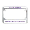 Thumbnail image for  Metal Motorcycle License Plate Frame in Chrome