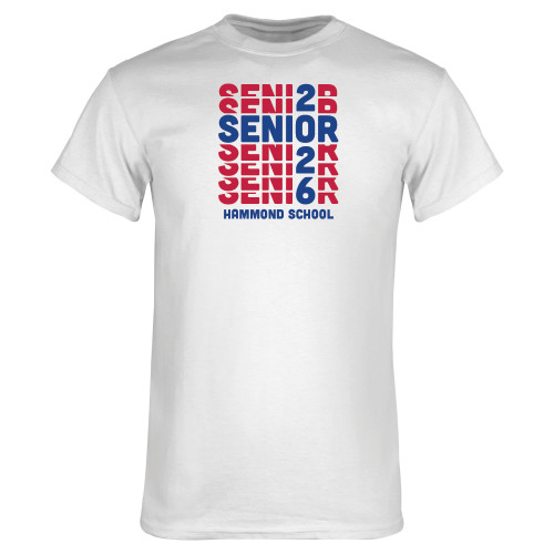  White T Shirt - Hammond School - CLASS OF 2026