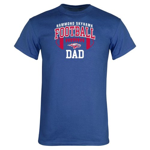  Royal T Shirt - Hammond Skyhawk Football Dad