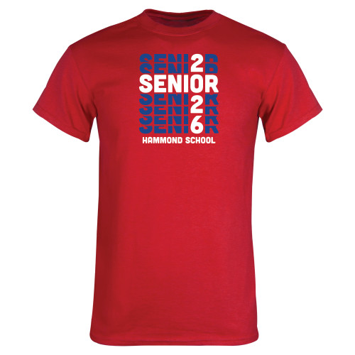 Red T Shirt - Hammond School - CLASS OF 2026