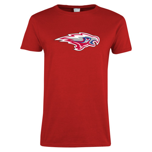  Womens Short Sleeve Red Tee - Gear Skyhawk