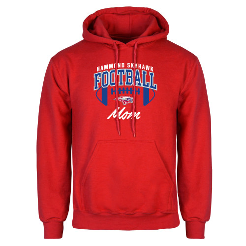 Red Fleece Hoodie - Hammond Skyhawk Football Mom