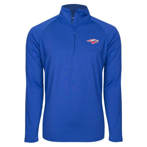  Sport Tek Royal Sport Wick Stretch 1/2 Zip Pullover - Gear Skyhawk