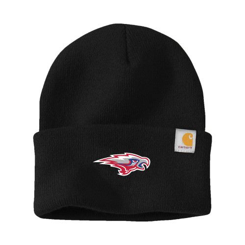  Carhartt Black Knit Beanie w/Cuff - Gear Skyhawk