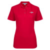Thumbnail image for  Womens Silk Touch Red Pique Polo
