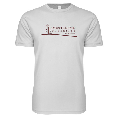  Next Level White SoftStyle T Shirt - Institutional Mark