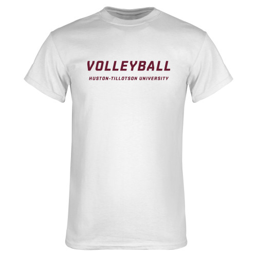  White T Shirt - Volleyball