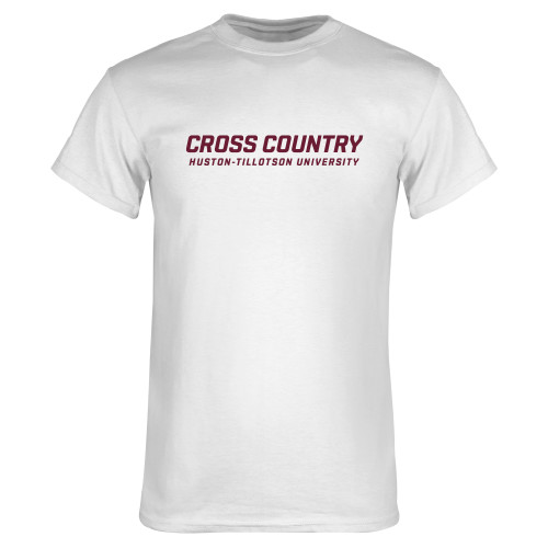  White T Shirt - Cross Country
