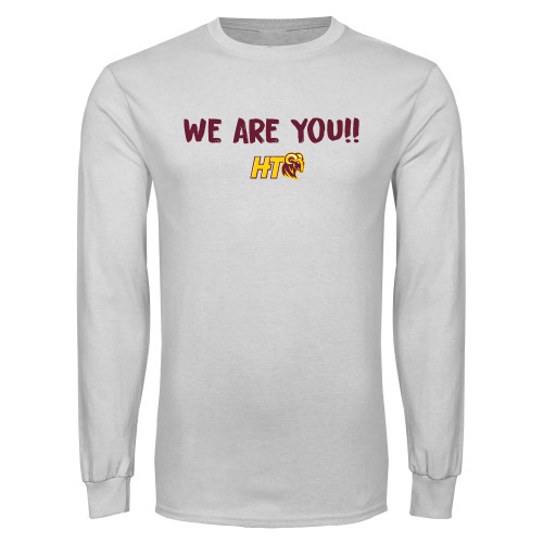  White Long Sleeve T Shirt - We Are Ayou!