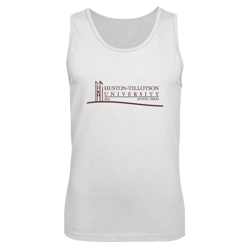  White Tank Top - Institutional Mark