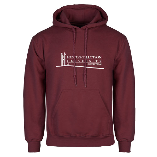 Huston Tillotson Maroon Fleece Hoodie