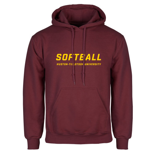  Maroon Fleece Hoodie - Softball