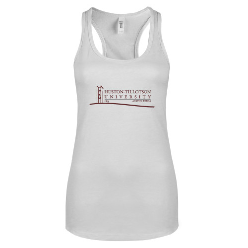  Next Level Racerback Tank White - Institutional Mark