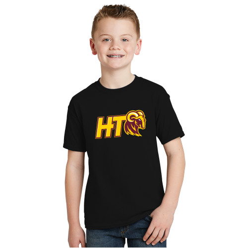  Youth Black T Shirt - Primary Athletic Mark