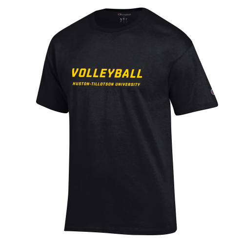  Champion Black T Shirt - Volleyball