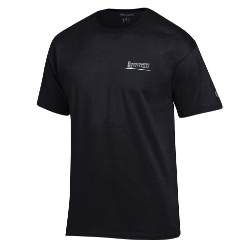  Champion Black T Shirt - Institutional Mark