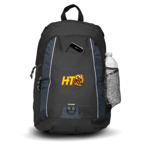  Black Impulse Backpack - Primary Athletic Mark