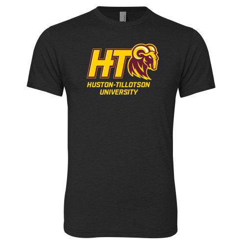  Next Level Black Triblend Tee - H-T University