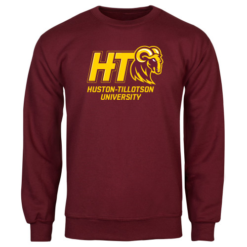  Maroon Fleece Crew - H-T University