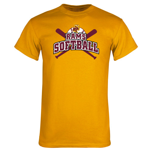  Gold T-Shirt - RAMS Softball