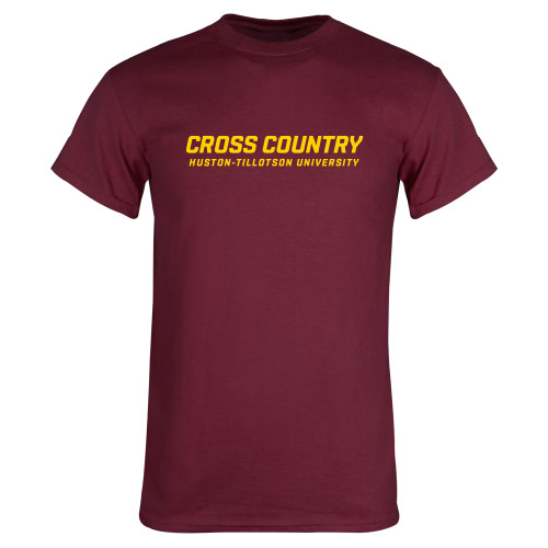  Maroon T Shirt - Cross Country