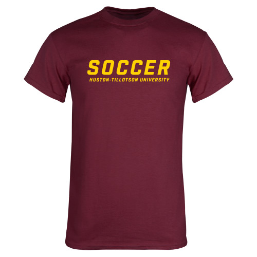  Maroon T Shirt - Soccer