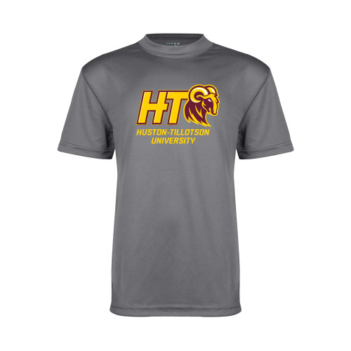  Youth Performance Grey Concrete Tee - H-T University