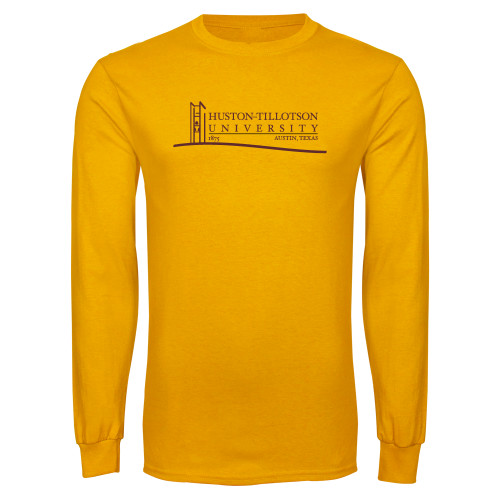  Gold Long Sleeve T Shirt - Institutional Mark