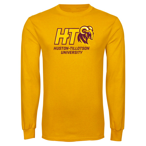  Gold Long Sleeve T Shirt - H-T University