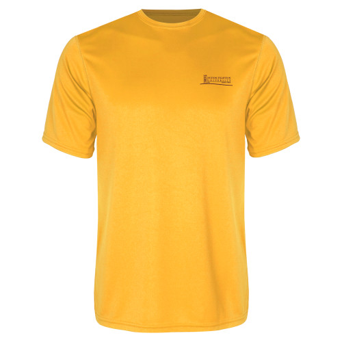  Gold Performance Tee - Institutional Mark