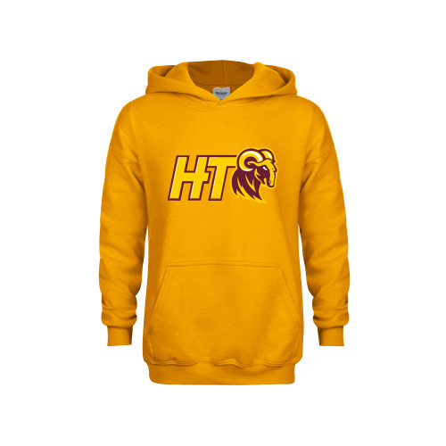  Youth Gold Fleece Hoodie - Primary Athletic Mark
