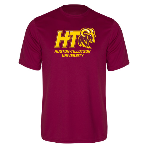  Maroon Performance Tee - H-T University