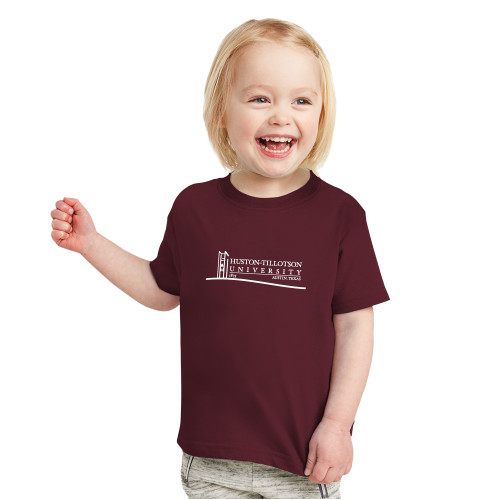  Toddler Maroon T Shirt - Institutional Mark