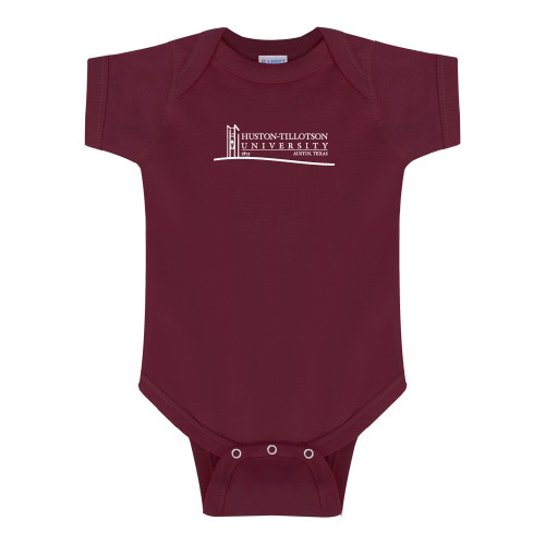  Maroon Infant Onesie - Institutional Mark