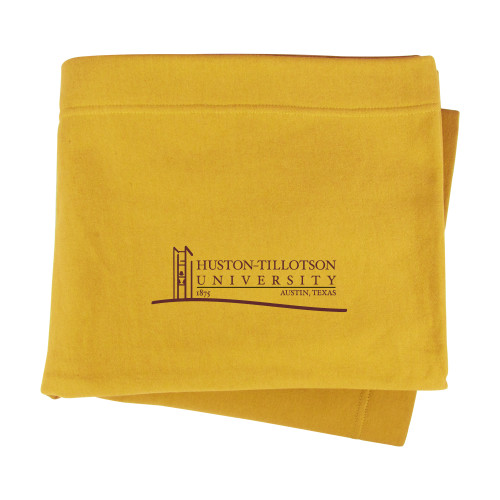  Gold Sweatshirt Blanket - Institutional Mark