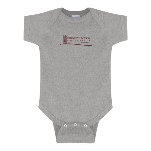  Grey Infant Onesie - Institutional Mark
