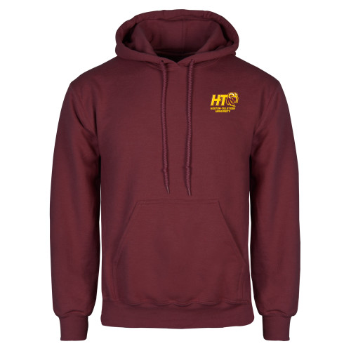  Maroon Fleece Hoodie - H-T University