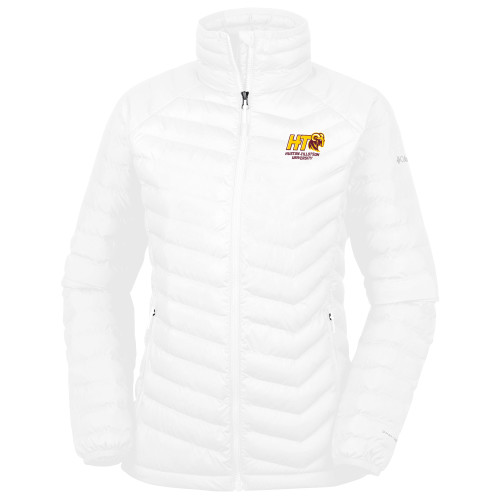  Columbia Womens White Powder Lite Jacket - H-T University